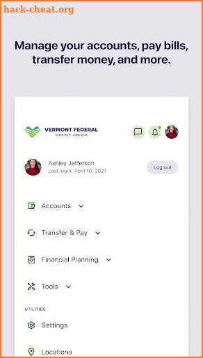 Vermont Fed CU Mobile Banking screenshot