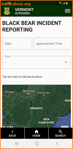 Vermont Outdoors screenshot