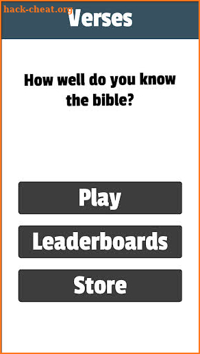 Verses - The Bible Trivia Game screenshot