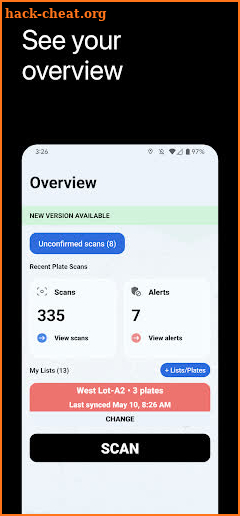Vert ALPR - Mobile LPR Scanner screenshot