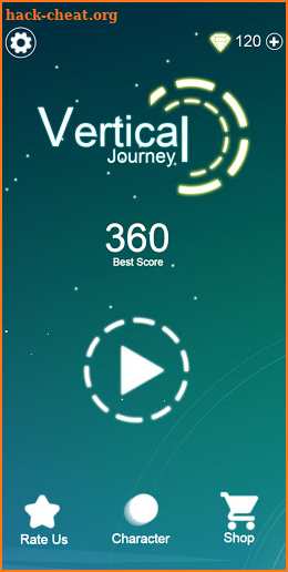 Vertical Journey : Tap, Jump and Relax screenshot