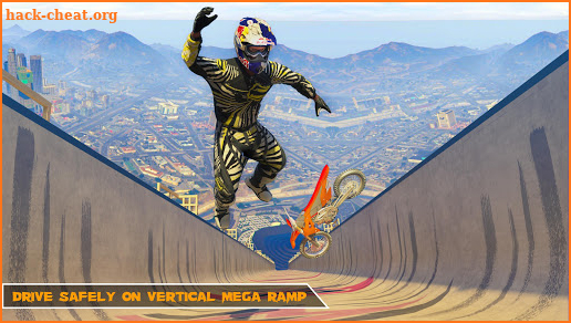 Vertical Mega Ramp Bike Stunt Racing screenshot