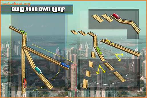 Vertical Mega Ramp Car Extreme Stunts GT Racing screenshot