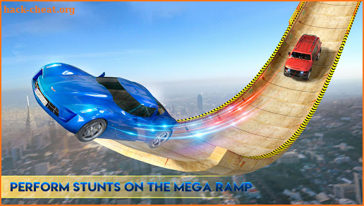 Vertical Mega Ramp Impossible Car Stunts screenshot