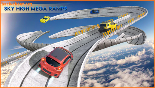 Vertical Mega Ramp Impossible Car Stunts screenshot