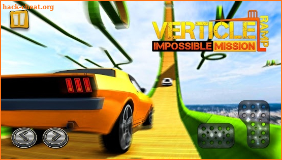 Vertical Ramp Car - Impossible Mission screenshot