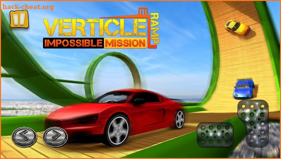 Vertical Ramp Car - Impossible Mission screenshot