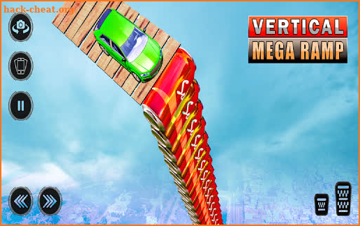 Vertical Ramp Car Stunts Free Game screenshot