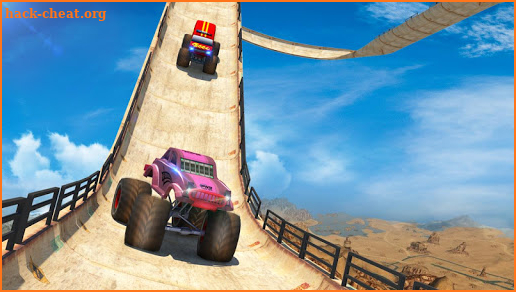 Vertical Ramp - Monster Truck Extreme Stunts screenshot