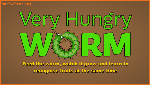 Very Hungry Worm For Kids screenshot