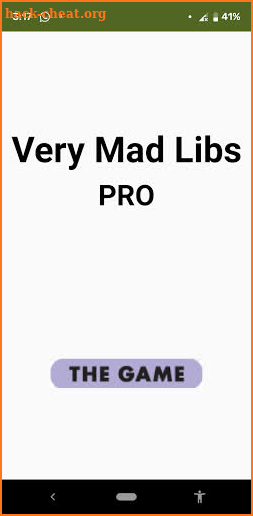 Very Mad Libs Pro screenshot