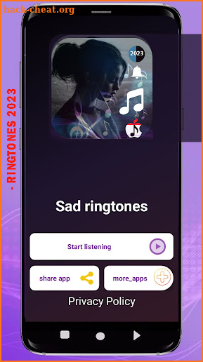 Very sad ringtones 2023 screenshot