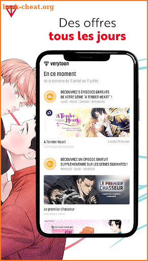 Verytoon: webtoon et manga screenshot