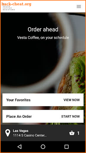 Vesta Coffee screenshot