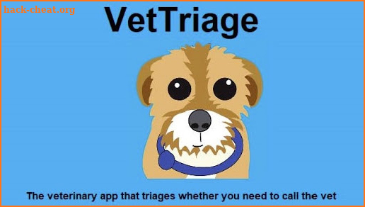 Vet Triage- check your pets he screenshot