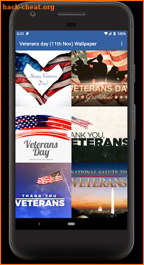 Veterans day (11th Nov) Wallpaper screenshot