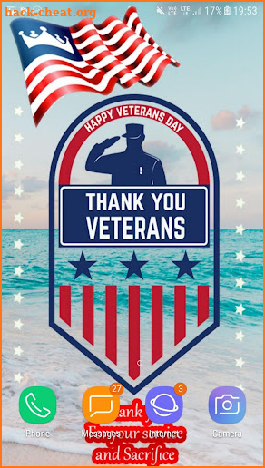 Veterans Day Live Wallpaper screenshot