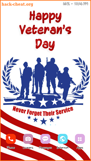 Veterans Day Live Wallpaper screenshot
