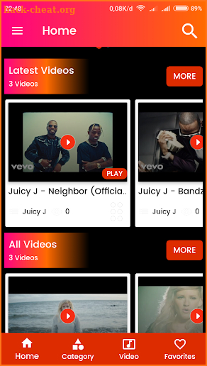 Vevo Music Video App screenshot