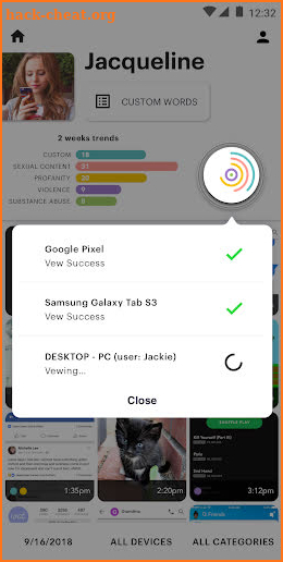 Vew - Parental Control App & Child Protection Tool screenshot