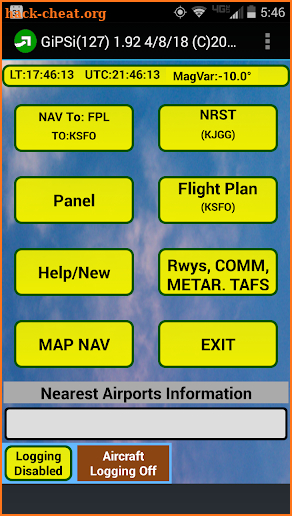VFR GPS Airplane Navigation screenshot