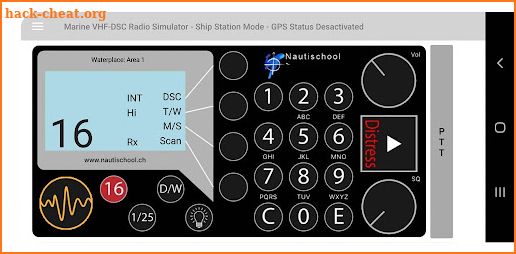 VHF-DSC screenshot