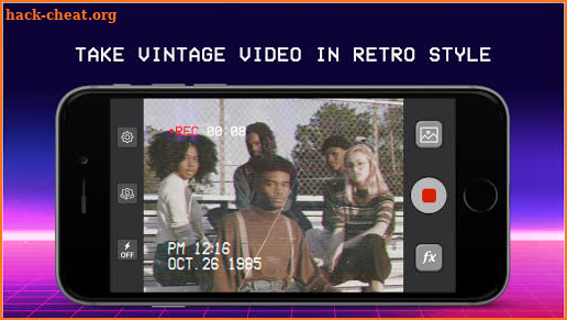 VHS Star Effects - Camcorder Video Creator FX screenshot