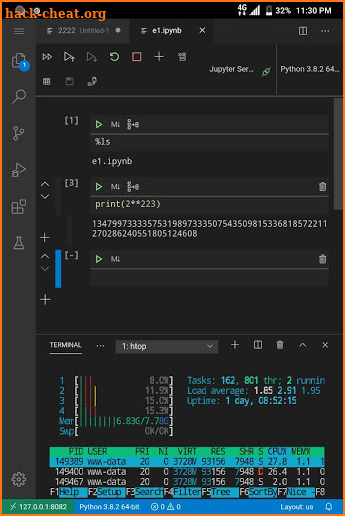 VHSCode - VSCode for Android screenshot