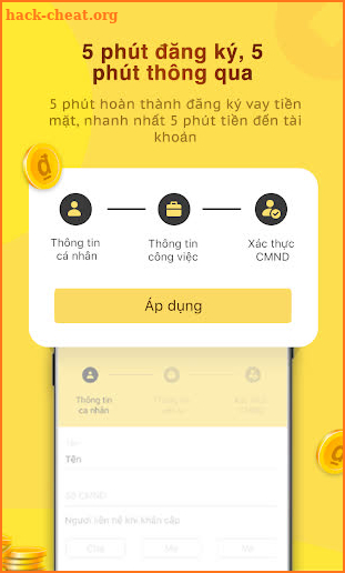 Ví Thần Tài - vi than tai, vay tiền online screenshot