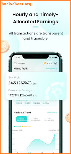 ViaBTC-Crypto Mining Pool screenshot