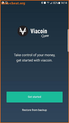 Viacoin Copay screenshot