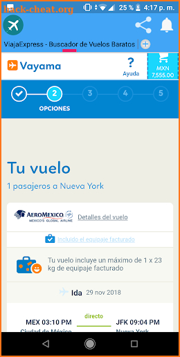 ViajaExpress - Buscador de Vuelos Baratos screenshot