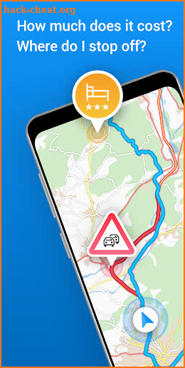 ViaMichelin GPS Traffic Speedcam Route Planner screenshot