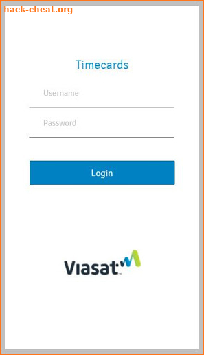 Viasat Timecards screenshot