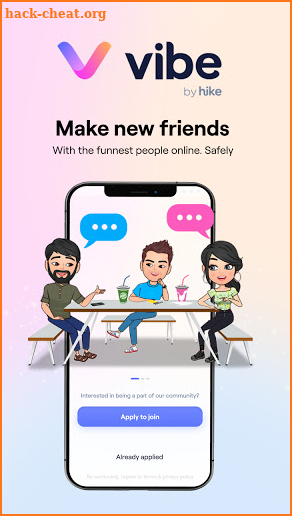 Vibe by Hike: Make new friends over chat & games screenshot