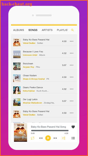 Vibes - Music UI Kit screenshot