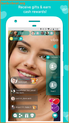 Vibo Live: Live Stream, Random call, Video chat screenshot