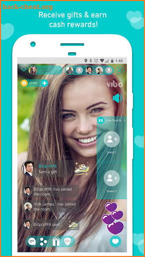 Vibo Live: Live Stream, Video chat, Random call screenshot