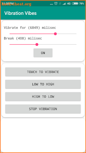 Vibrant Vibration App - Pro Massage Experience screenshot