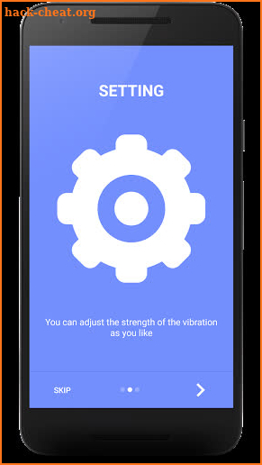 Vibrate App screenshot