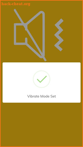 Vibrate Mode screenshot