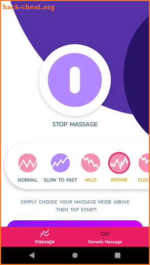 Vibrator App -  Strong Massage Vibration for women screenshot