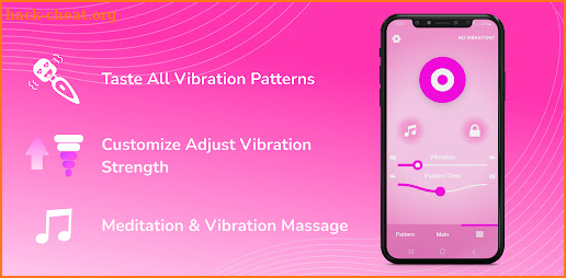 Vibrator Strong Vibration App screenshot