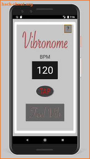 Vibronome - beats by vibration screenshot