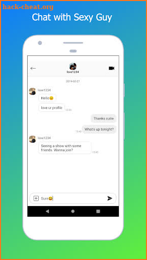 vichat - gay video chat app screenshot