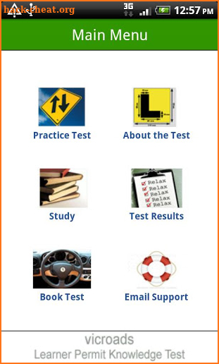VicRoads Learner Permit Test screenshot