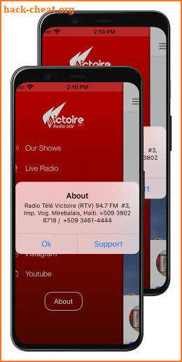 Victoire Haiti App screenshot