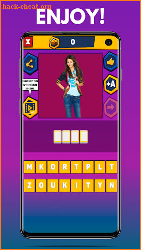 Victorious Games Quiz screenshot