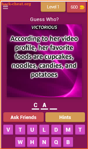 Victorious Trivia Quiz screenshot