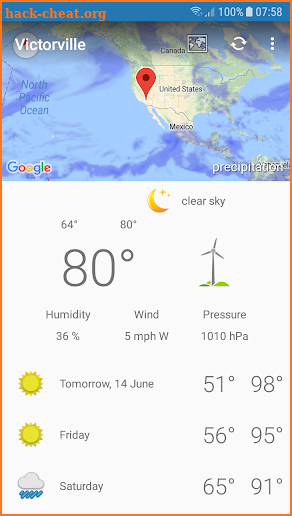 Victorville, CA - weather and more screenshot